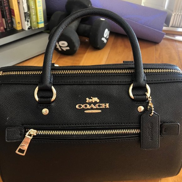 Black coach bag - Picture 1 of 8